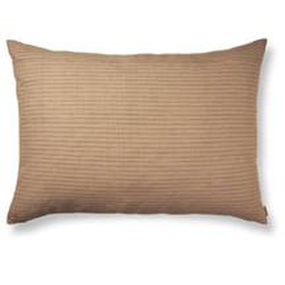 Coussin Brown Cotton - grand - stripe