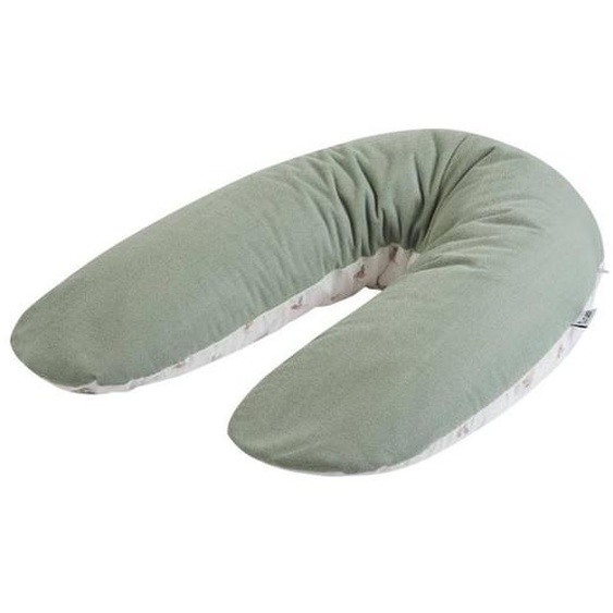 Coussin De Maternité Éponge Microfibre Vert Gris