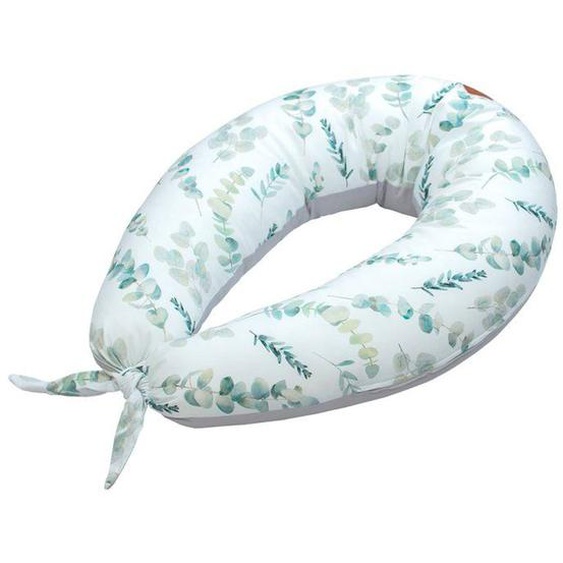 Coussin De Maternité Et Dallaitement + Housse - Eucalyptus Blanc