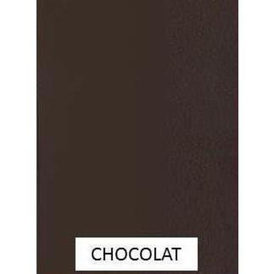 coussin imperméable pour bain de soleil largeur 55 cm x 185 chocolat Couleur Par Défaut