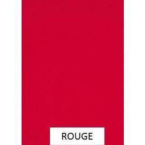 coussin imperméable pour bain de soleil largeur 55 cm x 185 rouge Couleur Par Défaut