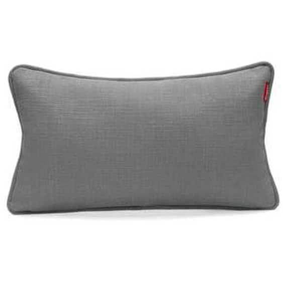 Coussin Puff Weave - Mouse Grey