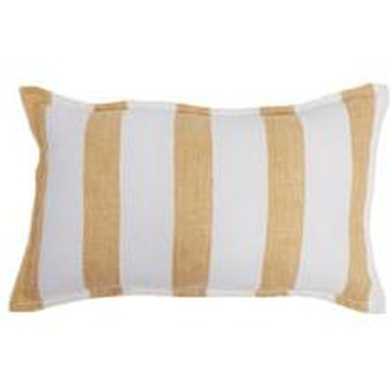 Coussin Rayure Bastide Curry