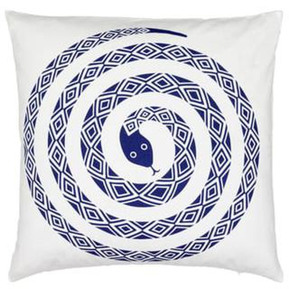 Coussin Snake Graphic Print