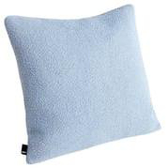 Coussin Texture - bleu glacier