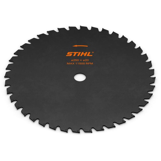 Couteau à herbe antiprojection 40 dents 250x20mm - STIHL - 4000-713-3806