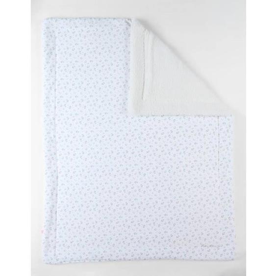 Couverture 75 X 100 Cm Jersey - Blanc Blanc