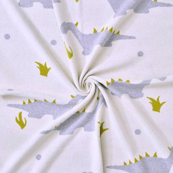 Couverture Pour En Coton Bio Dino Beige