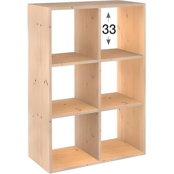 Cubo de 2x3 tablón de madera maciza de pino