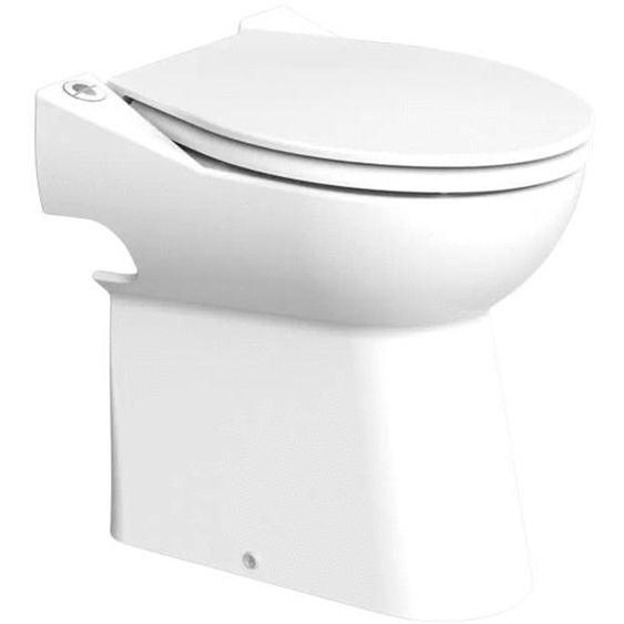 Cuvette WC à broyeur intégré SANICOMPACT 43 ECO + option lave-mains - SFA - C43LV