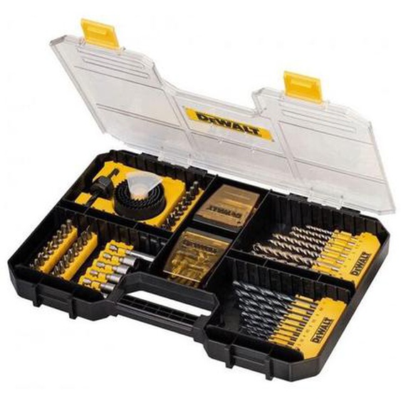 Coffret T-Stak 100 accessoires de perçage vissage Dewalt DT71569