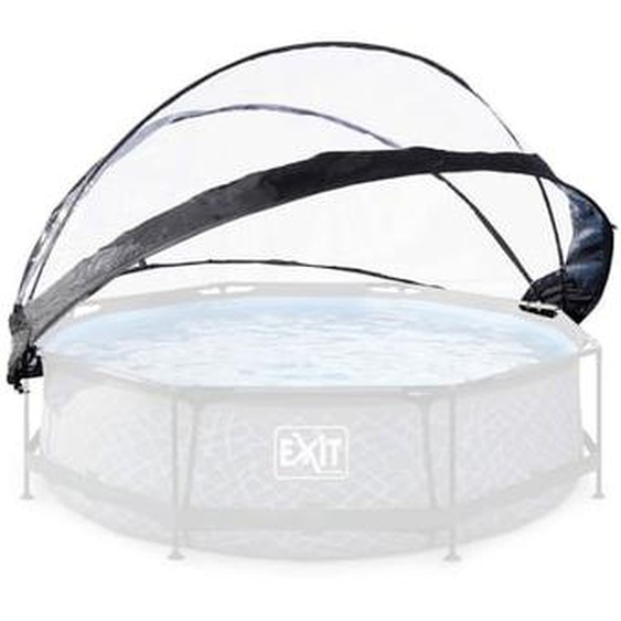 Dôme pour piscine rond transparent 300 cm