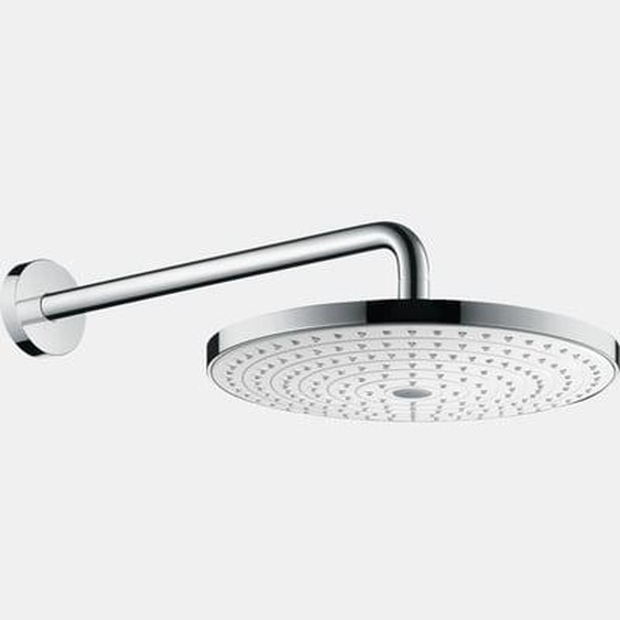 Douche de tête 300 2jet avec bras de douche blanc/chromé Hansgrohe