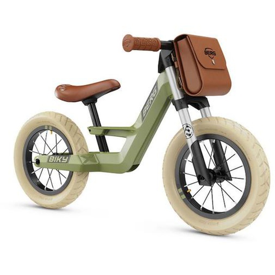 Draisienne - Berg Toys - Biky Retro Vert - Légère Et Confortable - Pour Enfants De 2 À 5 Ans Marron