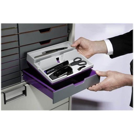 DURABLE VARICOLOR Organisateur de bureau plastique violet profond