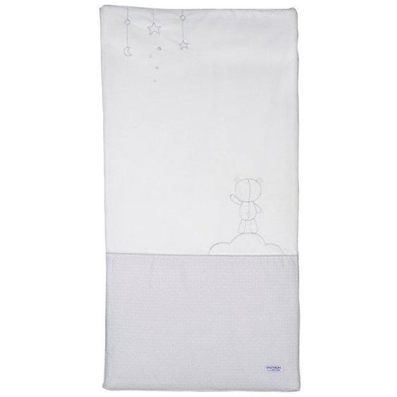 Edredon Pour Lit Bébé En Coton Blanc - Céleste - 60x120cm Blanc