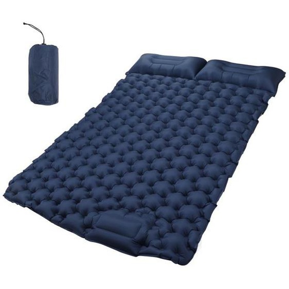 EIFSON Lit gonflable - Matelas Gonflable 2 personnes - Matelas pneumatique 140×230cm - Bleu