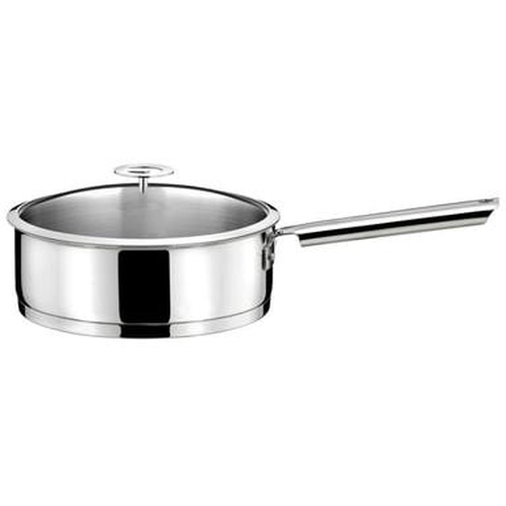 Elysée - Sauteuse 24cm inox revêtu avec couvercle universel