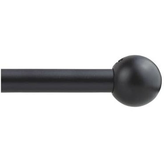 Embouts Pergola boule Ø16 acier forgé noir