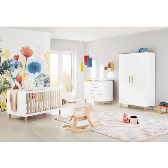 Ensemble Chambre bébé « Lumi » large, à 3 éléments