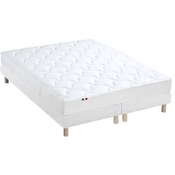 Ensemble matelas 100% latex 3 zones et sommier Essentiel - qualité française