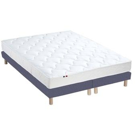 Ensemble matelas 100% latex 3 zones et sommier Essentiel - qualité française