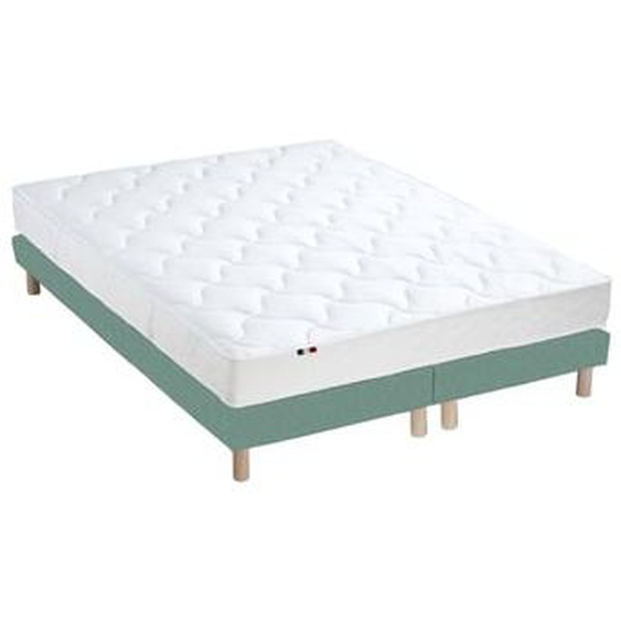 Ensemble matelas 100% latex 3 zones et sommier Essentiel - qualité française