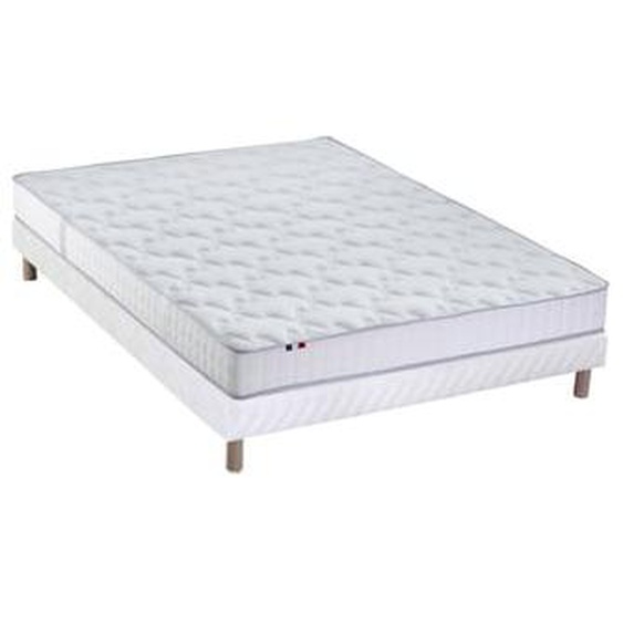 Ensemble Matelas 100% latex 5 zones ORIGINEL + Sommier - Spécial Dos Sensible - Fabriqué en France