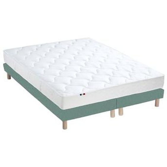 Ensemble matelas mousse ferme réversible ALTO et sommier - confort français