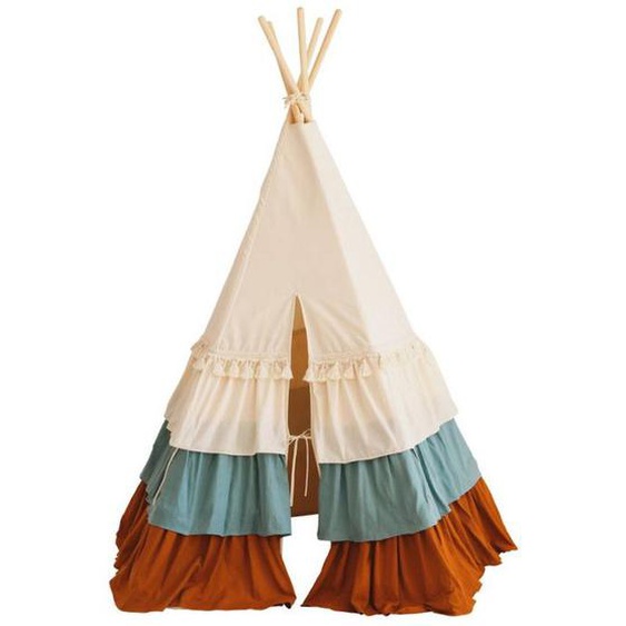 Ensemble Tipi Enfant Moi Mili Circus - Marron - Tapis Inclus Marron