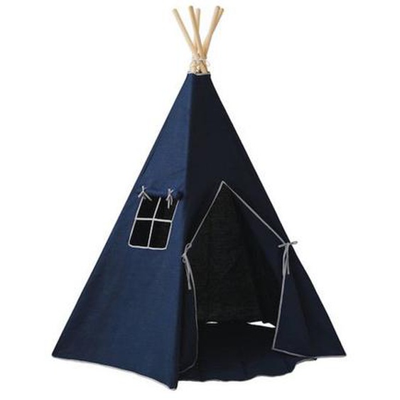 Ensemble Tipi Et Tapis Enfant Moi Mili bleu Marine - Navy Blue - Tu Bleu