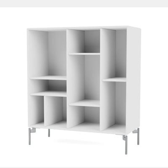 Etagère Compile - New White - Pied 12,6cm chromé