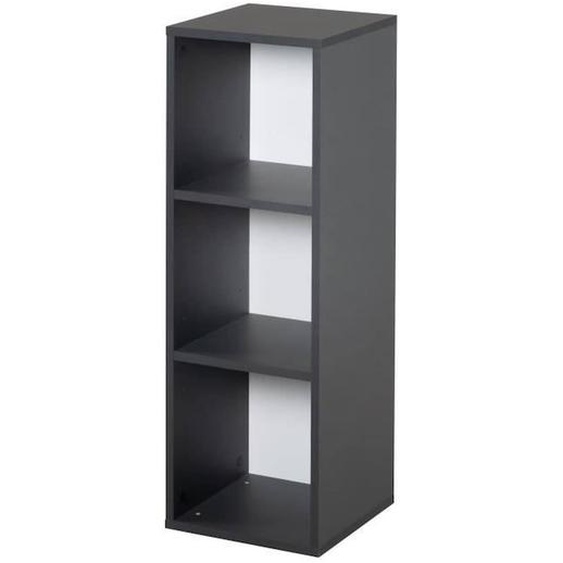 Étagère Pour Chambre Denfant - Roba - 3 Cases - Anthracite Noir