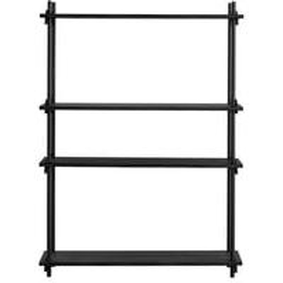 Etagère Shelving - Chêne teinté en noir - Medium Single