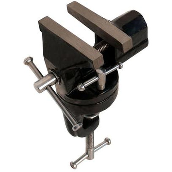 Etau agrafe 70mm ETO 70 en fonte à base rotative 360° - FARTOOLS - 111453