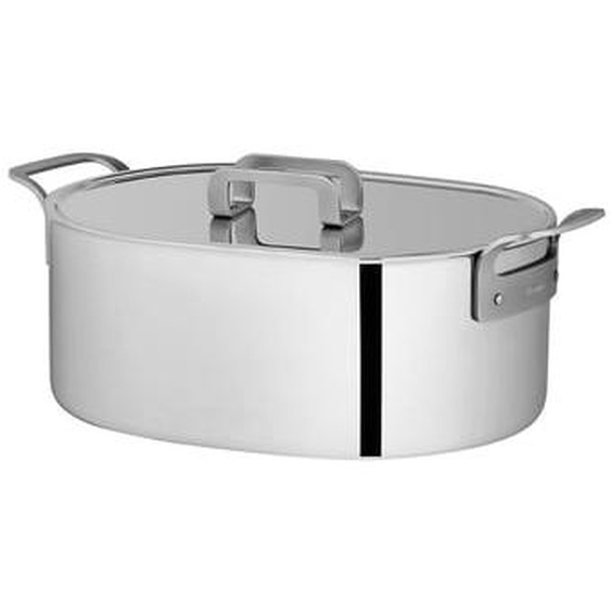 Cocotte Ovale 24 Cm Avec Couvercle - Expert