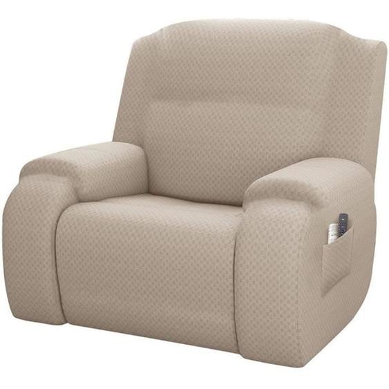 Extensible Housse Fauteuil Relax Complète Housse De Fauteuil, Relax Complète Jacquard 1 Places Housse Fauteuil ,Khaki