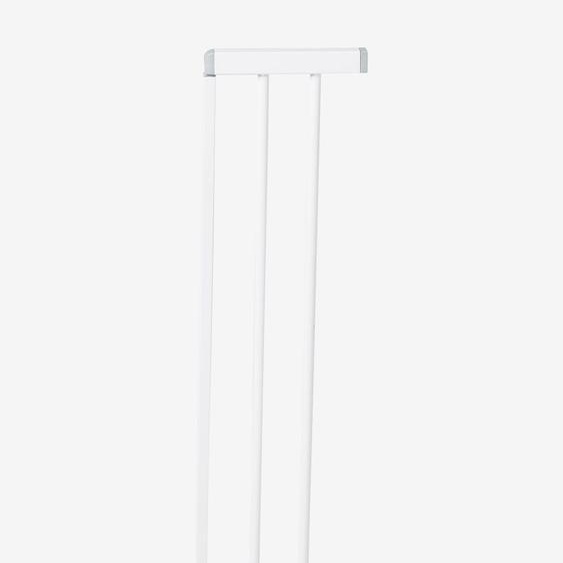 Extension 17 cm pour barrière de sécurité  en métal blanc