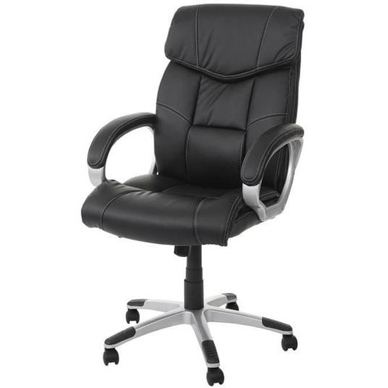 Fauteuil de bureau M61 - Noir - Classique - Similicuir