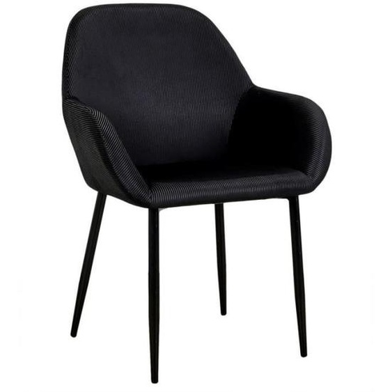 Fauteuil Giulia NOIR Home Deco Factory