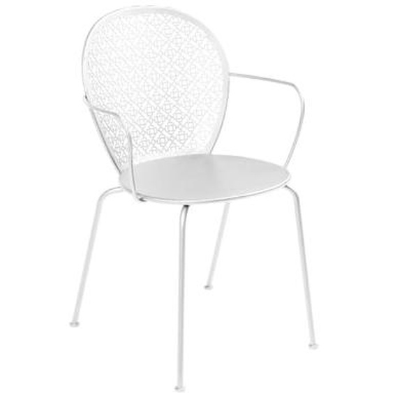 Fauteuil Lorette - 01 blanc coton