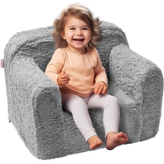 Fauteuil pour Enfants - VEVOR - Canapé pour Enfants Canapé avec Éponge 25D Haute Densité Tissu Polaire