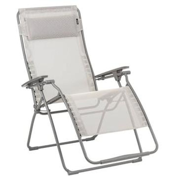 Fauteuil Relax Jardin - Chaise Longue matelassé Zéro Gravité - XL - Futura XL - Batyline® Iso