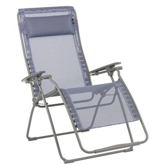 Fauteuil Relax Jardin - Chaise Longue matelassé Zéro Gravité - XL - Futura XL - Batyline® Iso