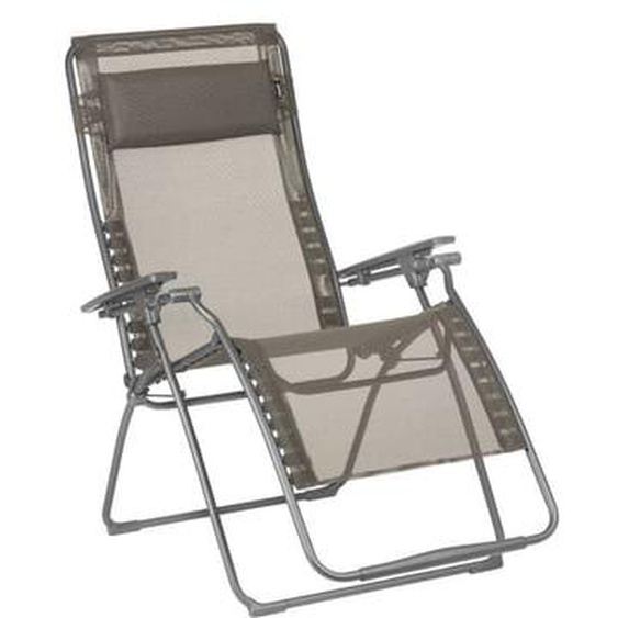 Fauteuil Relax Jardin - Chaise Longue matelassé Zéro Gravité - XL - Futura XL - Batyline® Iso