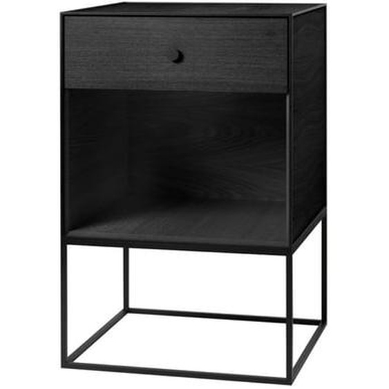 Frame Sideboard - 49 x 42 cm - avec un tiroir - frêne noir