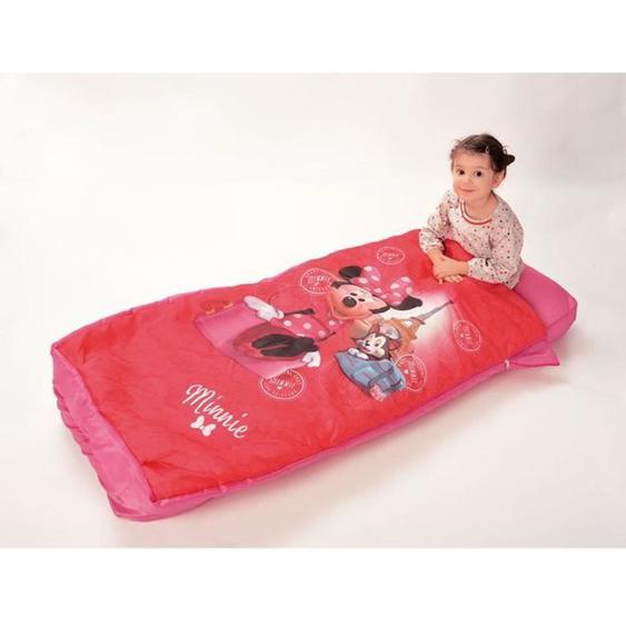 Fun House Disney Minnie lit avec matelas gonflable et duvet pour enfant