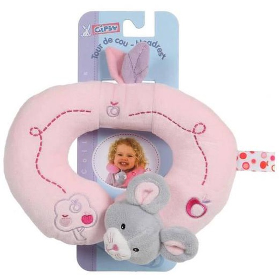 Gipsy Tour De Cou Pomme 24 Cm Souris Rose