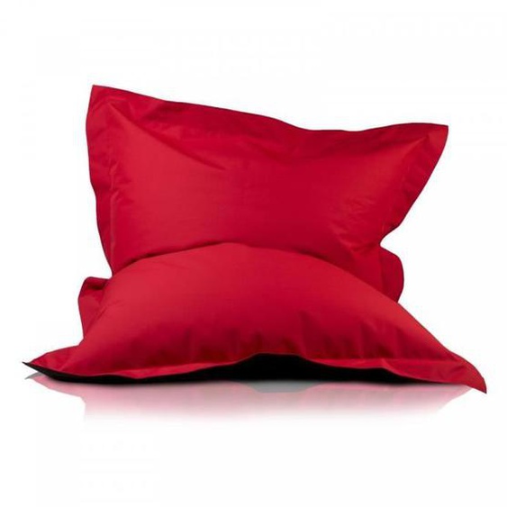 Grand Coussin dextérieur Outdoor Pouf Fauteuil 170x135cm Rouge