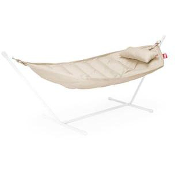 Hamac Headdemock Superb avec piètement et coussin - Sahara - gris clair